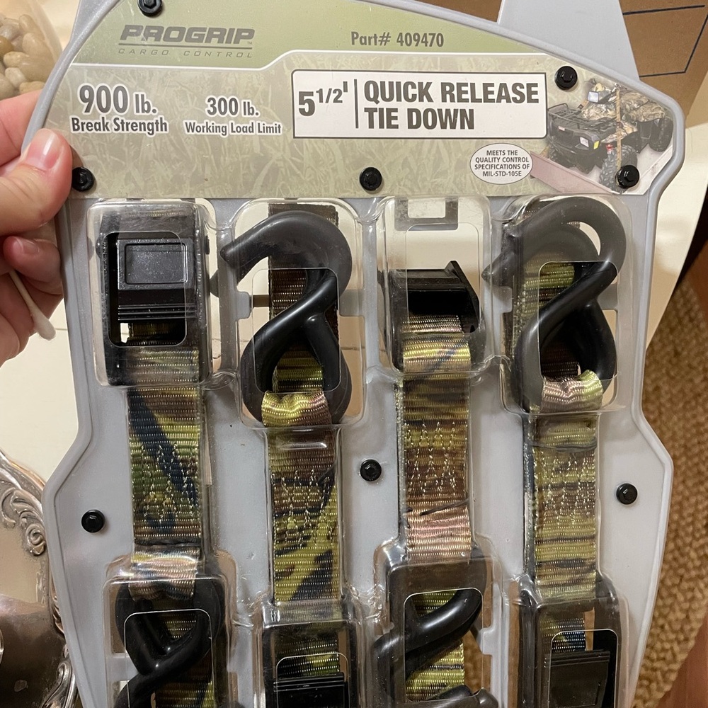 Camouflage Quick Release Tie Down